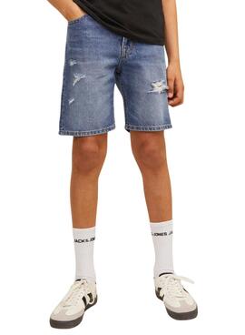 Bermudes Jack and Jones Chris déchirées pour garçon