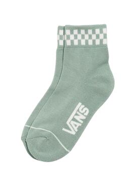 Chaussettes Vans Peekcrew vertes pour enfants