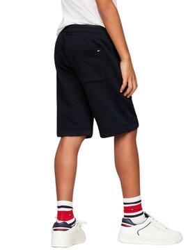 Les Bermudes Tommy Hilfiger TH Logo Marine pour Enfant