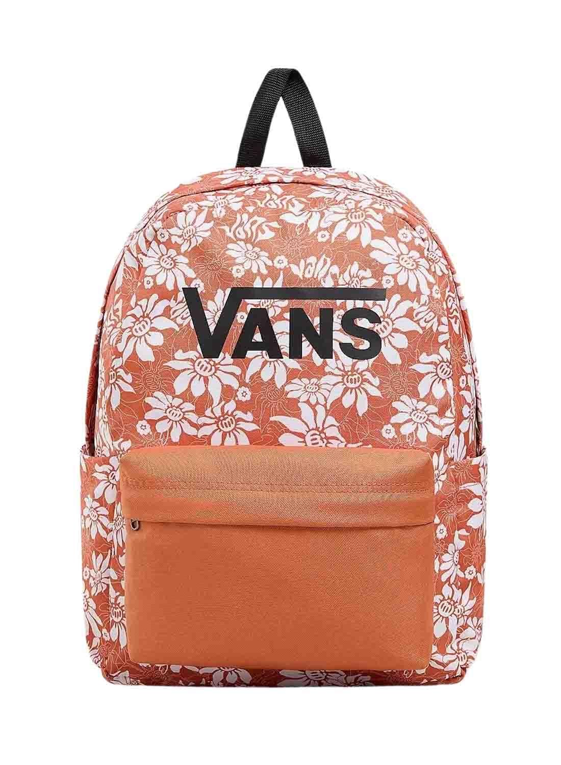 Sac a dos Vans Old Skool orange pour fille