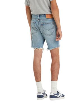 Shorts Levis 501 Talk Of The Town Bleu pour Homme