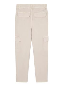 Pantalon Pepe Jeans Tadeo Beige Pour Enfant