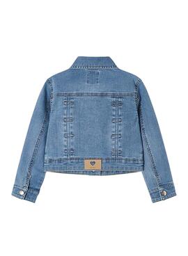 Veste en jean Mayoral mi-longue pour fille.