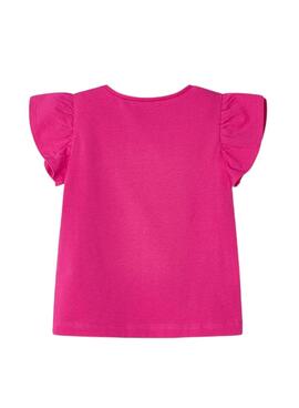 T-shirt Mayoral imprimée rose pour fille