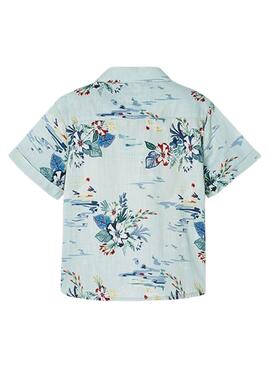 Chemise Mayoral Resort Imprimé Floral Pour Garçon