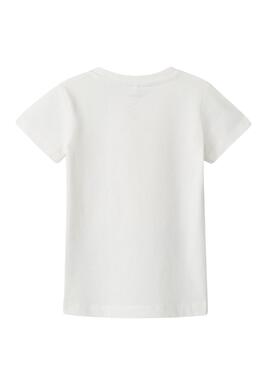 Camiseta Name It Becca Blanc Pour Femme