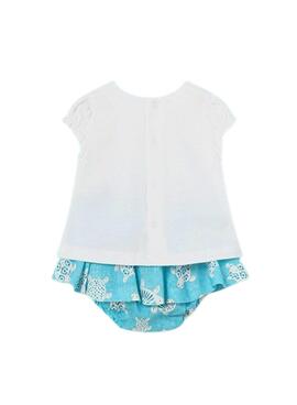 Ensemble Mayoral Jupe Capri Bleu Pour Bébé