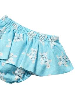 Ensemble Mayoral Jupe Capri Bleu Pour Bébé