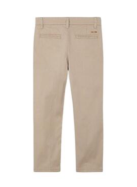 Pantalon Mayoral Chino Basique Slim Beige pour Garçon