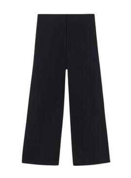 Pantalon Mayoral Cropped Noir pour Fille.