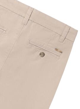 Pantalon Mayoral Chino Basique Beige Pour Enfant.