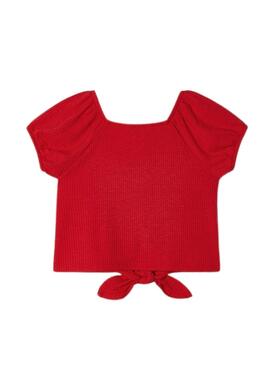 T-shirt Mayoral Canale Rouge pour Fille