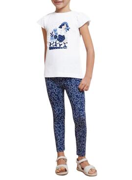 Ensemble 3 pièces Mayoral 2 leggings pour fille