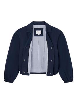 Veste Pepe Jeans Oba Marine pour Fille