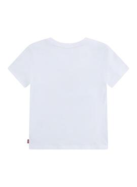 Maillot Levi's Rétro Blanc Pour Fille