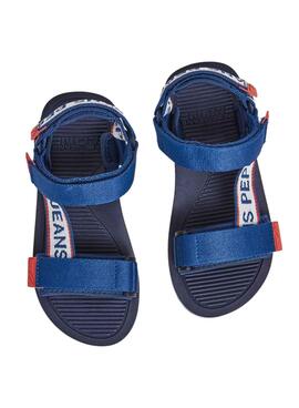 Tongs Pepe Jeans Pool One Marine pour enfant