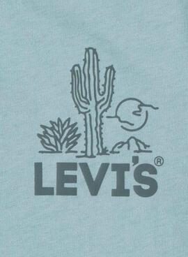 T-shirt Levis Club Bleu pour Enfant