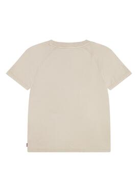 T-shirt Levi's Lived Beige pour enfant