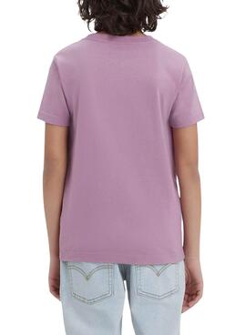 T-shirt Levi's View Violet pour Fille