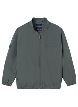 Veste Bomber Mayoral vert pour garçon