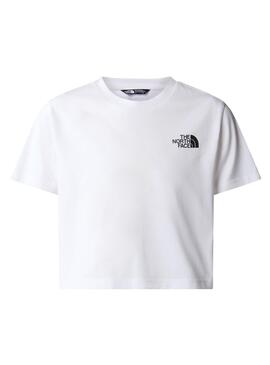 T-shirt The North Face Simple Dome Crop pour fille