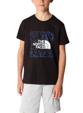 T-shirt The North Face New Graphic Noir Enfant