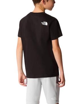 T-shirt The North Face New Graphic Noir Enfant