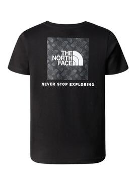 T-shirt The North Redbox Noir pour Enfant