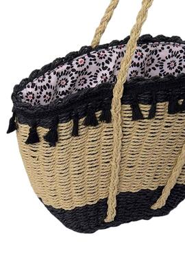 Sac Mayoral Panier Noir Pour Fille