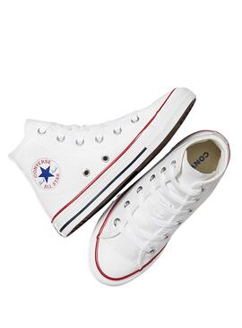 Chaussures Converse Chuck Taylor All Star blanches pour enfant