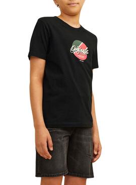 T-shirt Jack and Jones Tampa Fast Noir