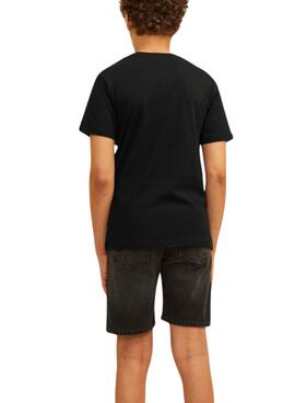 T-shirt Jack and Jones Tampa Fast Noir