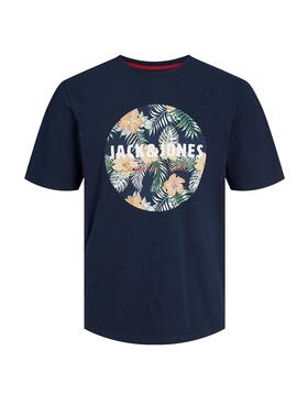 T-shirt Jack and Jones Chill Marino Pour Enfant