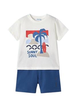 Ensemble Mayoral Sunny Soul Indigo pour garçon