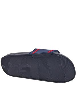 Tongs Pepe Jeans Slider Marine Pour Enfant