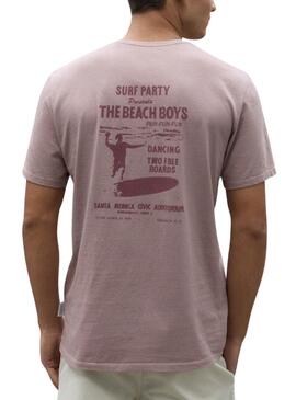 T-shirt Ecoalf Surfin Marron Pour Homme