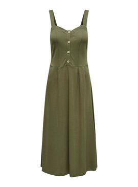 Robe Only Jany verte pour femme