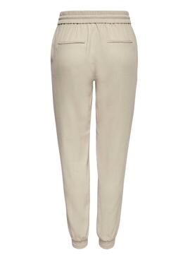 Pantalon Only Kelda Beige Pour Femme