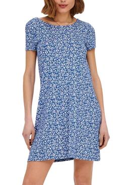 Robe bleue Only Bera pour femme