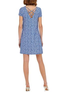 Robe bleue Only Bera pour femme