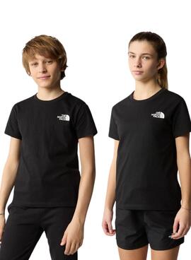 T-shirt The North Face Simple Dome Noir Enfants