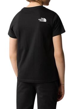 T-shirt The North Face Simple Dome Noir Enfants