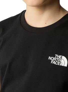 T-shirt The North Face Simple Dome Noir Enfants