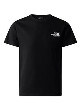 T-shirt The North Face Simple Dome Noir Enfants