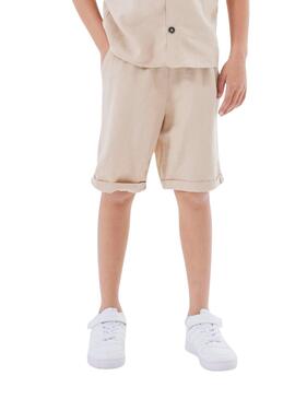 Bermuda Name It Faher Beige Pour Enfant