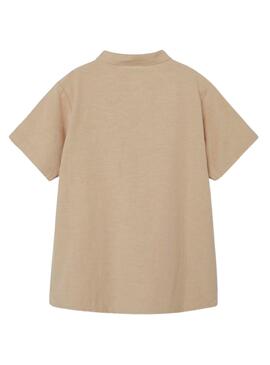 Chemise Name It Fahel Beige Pour Enfant