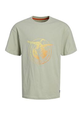 T-shirt Jack And Jones Gradient Logo Vert Enfant