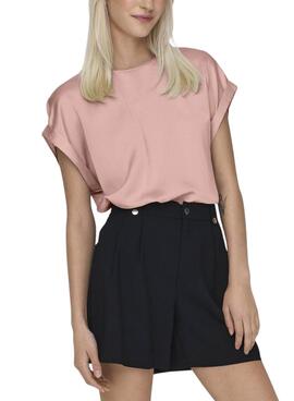 Top Only Lieke Rosa pour femme.