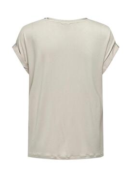 Top Only Lieke Gris Pour Femme