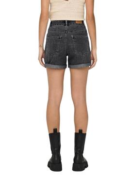 Shorts Only Vega Mom Noir pour femme